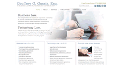 Desktop Screenshot of gussislaw.com